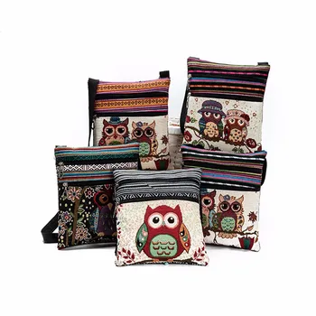 Fashion Women Messenger Bags Vintage Zipped Cartoon Bag Owl Embroidered Shopping Handbag Ladies Girls Canvas Shoulder Bag Bolsa
Fashion Women Messenger Bags Vintage Zipped Cartoon Bag Owl Embroidered Shopping Handbag Ladies Girls Canvas Shoulder Bag Bolsa