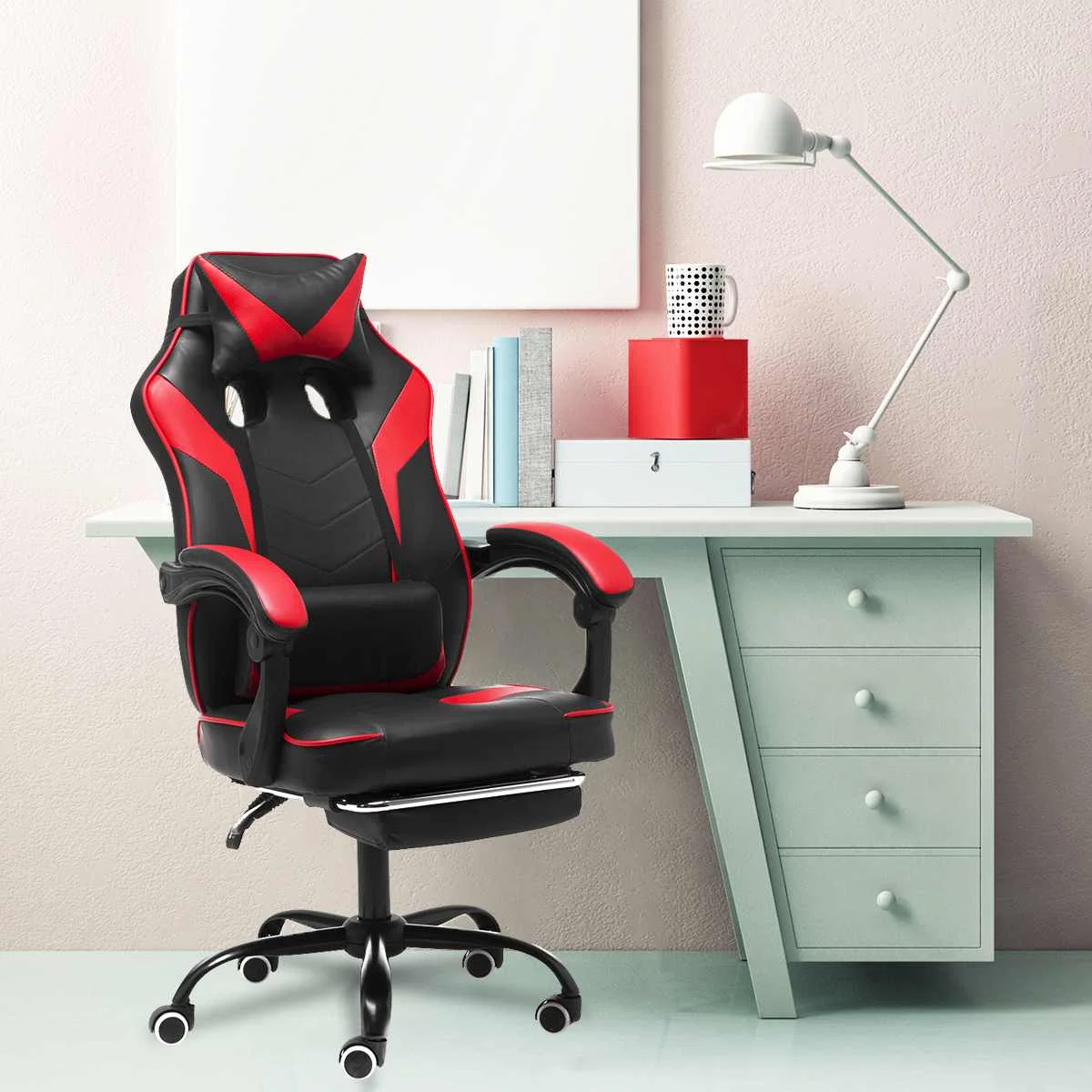 Computer Office Executive Chair Ergonomic Leather Reclining Office Furniture Lift Computer Gaming Chair Armchair with Footrest Computer Office Executive Chair Ergonomic Leather Reclining Office Furniture Lift Computer Gaming Chair Armchair with Footrest