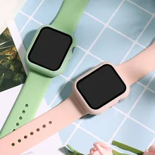 Silicone Strap for Apple Watch Band se 7 45mm 42mm 40mm 38mm smart bracelets watchband on iWatch band for Series 7 6 5 4 3 2
Silicone Strap for Apple Watch Band se 7 45mm 42mm 40mm 38mm smart bracelets watchband on iWatch band for Series 7 6 5 4 3 2