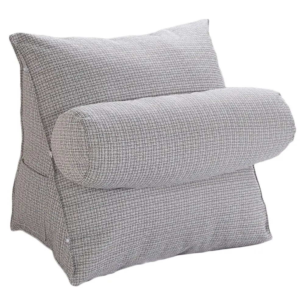 Johnear Reading pillow upholstered triangular backrest bolster lumbar support cushion wedge headboard back rest pillows
Johnear Reading pillow upholstered triangular backrest bolster lumbar support cushion wedge headboard back rest pillows