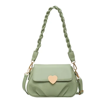 2020 New Arrival Women Bag Crossbody Bags for Women heart Buckle Handbag Chain Shoulder Bag PU Leather Handbags
2020 New Arrival Women Bag Crossbody Bags for Women heart Buckle Handbag Chain Shoulder Bag PU Leather Handbags