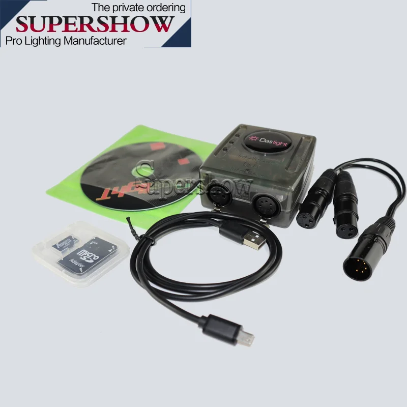 High quality stage effect Disco DJ Stage Light USB Lighting Interface DVC4 GZM Virtual Controller DMX USB Lighting Interface
High quality stage effect Disco DJ Stage Light USB Lighting Interface DVC4 GZM Virtual Controller DMX USB Lighting Interface