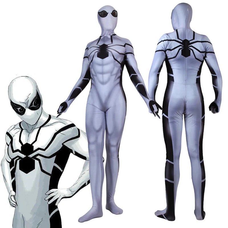 Spider Man Future Foundation Adults Kids Suit Cosplay Costume Zentai Spiderman Bodysuit New Battle Suit Jumpsuits Drop Shipping 
Spider Man Future Foundation Adults Kids Suit Cosplay Costume Zentai Spiderman Bodysuit New Battle Suit Jumpsuits Drop Shipping