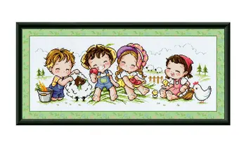 Cross Stitch Set Chinese Cross-stitch Kit Embroidery Needlework Craft Packages Cotton Fabric Floss New Designs Embroidery G184 
Cross Stitch Set Chinese Cross-stitch Kit Embroidery Needlework Craft Packages Cotton Fabric Floss New Designs Embroidery G184