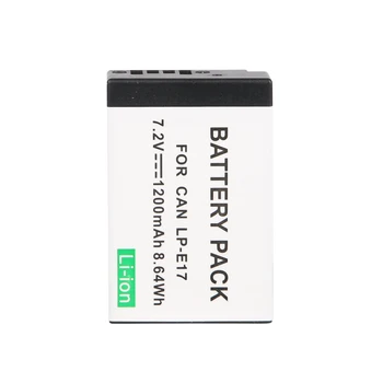 5Pcs OHD High capacity 1200mAh LPE17 LP E17 LP-E17 Camera Battery For Canon EOS M3 M6 200D 750D 800D 8000D 760D T6i T6s Kiss X8i
5Pcs OHD High capacity 1200mAh LPE17 LP E17 LP-E17 Camera Battery For Canon EOS M3 M6 200D 750D 800D 8000D 760D T6i T6s Kiss X8i
