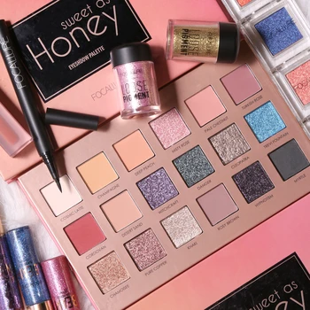 FOCALLURE Eyeshadow palette Matte Glitter High Pigment Eye Shadow Pallete Waterproof Shimmer Makeup
FOCALLURE Eyeshadow palette Matte Glitter High Pigment Eye Shadow Pallete Waterproof Shimmer Makeup