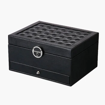 Earrings Simple Solid Storage Multi Layer Rings Stud Organizer Makeup Organizer Display Gift Jewelry Box Travel With Key
Earrings Simple Solid Storage Multi Layer Rings Stud Organizer Makeup Organizer Display Gift Jewelry Box Travel With Key