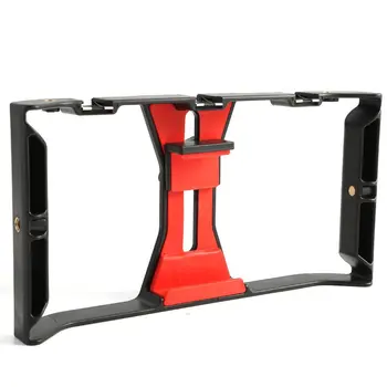 Video Camera Cage Stabilizer Film Making Rig For Smart Phone Video Rig Mobile Phone Hand Grip Bracket Holder Stabilizer
Video Camera Cage Stabilizer Film Making Rig For Smart Phone Video Rig Mobile Phone Hand Grip Bracket Holder Stabilizer