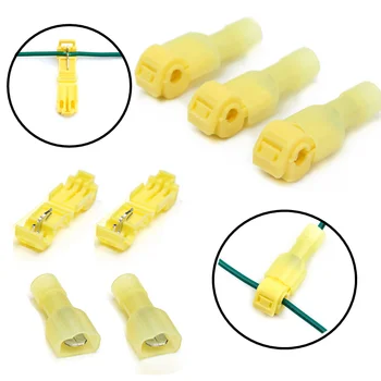 100PCS Electrical Wire Connectors Terminals Crimp Terminal Scotch Lock Quick Splice 12AWG Electrical Car Audio Kit Tool Set
100PCS Electrical Wire Connectors Terminals Crimp Terminal Scotch Lock Quick Splice 12AWG Electrical Car Audio Kit Tool Set