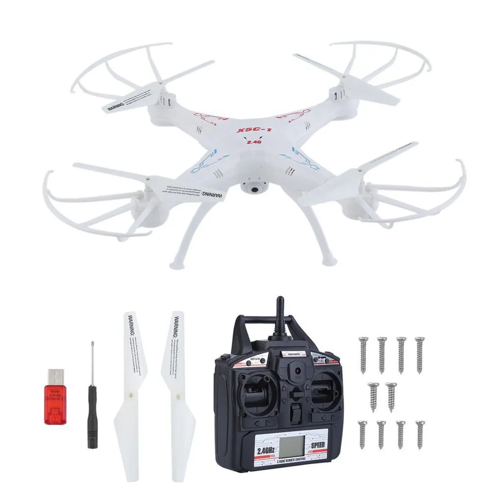 X5C-1 Stable 6-Axles Quadcopter Drone HD Camera Remote Control Aircraft High Performance Pocket Helicopter Explorer
X5C-1 Stable 6-Axles Quadcopter Drone HD Camera Remote Control Aircraft High Performance Pocket Helicopter Explorer