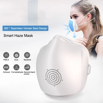 Reusable Electric Mask Smart Electric Mask Activated Carbon Anti-smog Mask Air Purification Electric Mask Anti-Pollution Breatha
Reusable Electric Mask Smart Electric Mask Activated Carbon Anti-smog Mask Air Purification Electric Mask Anti-Pollution Breatha
