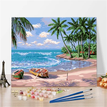 Holiday Beach Paintings By Numbers DIY Pictures Oil Coloring By Numbers Linen Drawing By Numbers Canvas Decor New Arrivals
Holiday Beach Paintings By Numbers DIY Pictures Oil Coloring By Numbers Linen Drawing By Numbers Canvas Decor New Arrivals