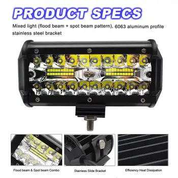 1/2 Pcs Super Bright LED Working Lights Projector Lamp 6000K 400W For Off-road Cars Trucks IP67 Waterproof 40000LM Lumen
1/2 Pcs Super Bright LED Working Lights Projector Lamp 6000K 400W For Off-road Cars Trucks IP67 Waterproof 40000LM Lumen
