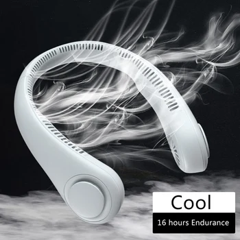 Bladeless Necklace Fans 360° Cooling Hanging Neck Fan Hands Free Rechargeable Mini USB Personal Fan
Bladeless Necklace Fans 360° Cooling Hanging Neck Fan Hands Free Rechargeable Mini USB Personal Fan