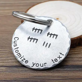 Personalized Counting Keychain Tally Mark Keychain Anniversary Gift Birthday Gift Custom Message Keyring
Personalized Counting Keychain Tally Mark Keychain Anniversary Gift Birthday Gift Custom Message Keyring