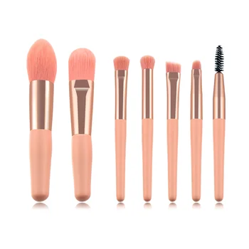 7Pcs makeup brushes pink wooden handle professional for Foundation Powder make up brushes beauty tools T07069
7Pcs makeup brushes pink wooden handle professional for Foundation Powder make up brushes beauty tools T07069