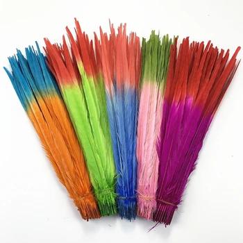 100Pcs/lot Two Colors Ringneck Pheasant Tail Feathers for Crafts 40-45cm/16-18" Pheasant Feather Decor Plumas Carnaval Plumes
100Pcs/lot Two Colors Ringneck Pheasant Tail Feathers for Crafts 40-45cm/16-18" Pheasant Feather Decor Plumas Carnaval Plumes