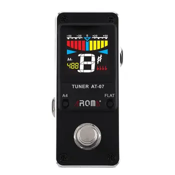 New Arrival! High Quality AROMA AT-07 Mini Single Electric Guitar Effects Mini Chromatic Tuner Guitarra Effect Pedal
New Arrival! High Quality AROMA AT-07 Mini Single Electric Guitar Effects Mini Chromatic Tuner Guitarra Effect Pedal