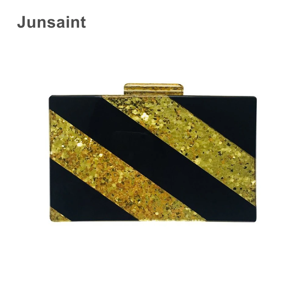 Брендовая дизайнерская сумка-мессенджер, новая модная акриловая вечерняя сумка в полоску, золотисто-черная блестящая женская сумочка-клатч, роскошные вечерние сумки для выпускного вечера
Брендовая дизайнерская сумка-мессенджер, новая модная акриловая вечерняя сумка в полоску, золотисто-черная блестящая женская сумочка-клатч, роскошные вечерние сумки для выпускного вечера