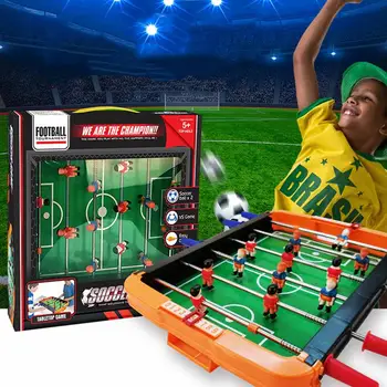Table Football Toy ABS Plastic Manual Launch Creative Funny Educational Toy for Home (6pcs Stainless Steel Rods Pattern)
Table Football Toy ABS Plastic Manual Launch Creative Funny Educational Toy for Home (6pcs Stainless Steel Rods Pattern)