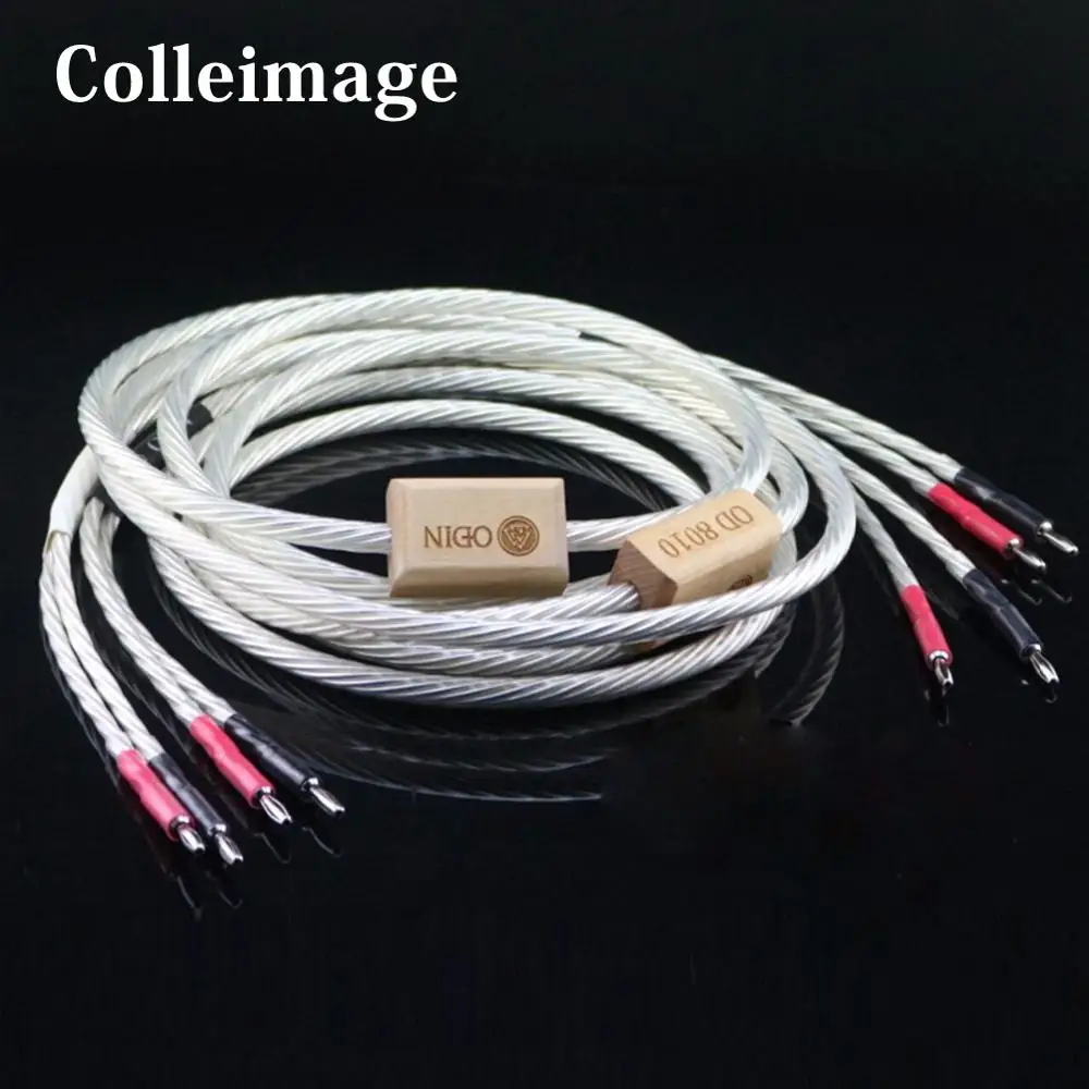 Colleimage Hifi Audio Pair Nordost Odin Silver HiFi 2 Banana To 2 Banana Speaker CD DVD Amplifier Cable 
Colleimage Hifi Audio Pair Nordost Odin Silver HiFi 2 Banana To 2 Banana Speaker CD DVD Amplifier Cable