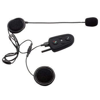 Motorcycle Bluetooth Intercom Riding Helmet Bluetooth Headset Bluetooth Intercom Waterproof Bluetooth Headset US Plug
Motorcycle Bluetooth Intercom Riding Helmet Bluetooth Headset Bluetooth Intercom Waterproof Bluetooth Headset US Plug