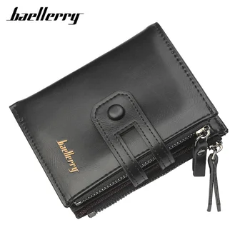 Baellerry Fashion Men Wallet Male Wallets PU Leather Double Zipper Hasp Small Wallet Purses Short Card Holder Luxury Coin Purse
Baellerry Fashion Men Wallet Male Wallets PU Leather Double Zipper Hasp Small Wallet Purses Short Card Holder Luxury Coin Purse