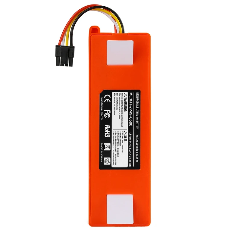 Replacement 6500MAh Lithium Battery 14.4V for Millet Stone Sweeping Robot Generation1/2