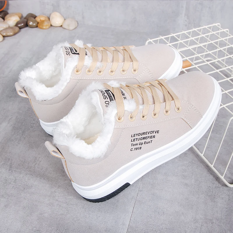 Casual Shoes Women's Winter Brand Vulcanize Shoes for Women Keep Warm Comfortable Outdoor Sneaker Zapatillas Mujer Leisure Shoes
Casual Shoes Women's Winter Brand Vulcanize Shoes for Women Keep Warm Comfortable Outdoor Sneaker Zapatillas Mujer Leisure Shoes