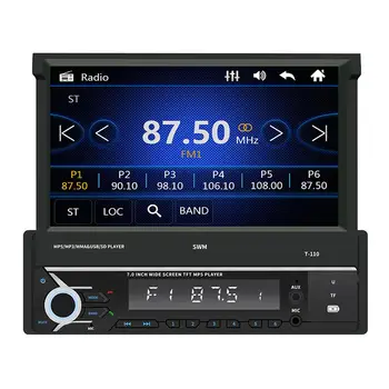 Touch Screen Car Radio MP5 Multimedia CD Video Player Bluetooth Fm Transmitter Autoradio Reversing Image with Camera
Touch Screen Car Radio MP5 Multimedia CD Video Player Bluetooth Fm Transmitter Autoradio Reversing Image with Camera