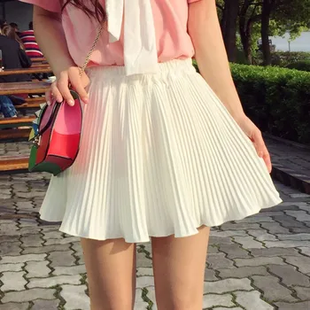 NiceMix 2020 New Women Pleated White Skirts Chiffon Beach Mini Black Skirt for Office Wear 
NiceMix 2020 New Women Pleated White Skirts Chiffon Beach Mini Black Skirt for Office Wear
