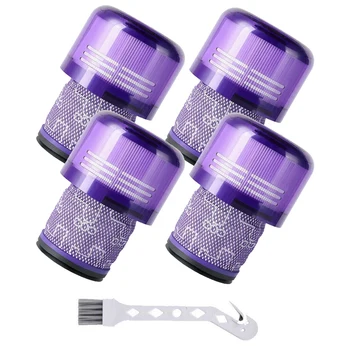 4 Pack Replacement Filter for Dyson V11 SV14 Animal Plus Absolute Vacuum Cleaner With Cleaning Brush 
4 Pack Replacement Filter for Dyson V11 SV14 Animal Plus Absolute Vacuum Cleaner With Cleaning Brush