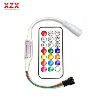 5-24V LED Controller 21 Keys Mini Pixel Dimmer 3pin For WS2812B WS2811 WS2812 LED Pixel Strip Light RF Module Connector
5-24V LED Controller 21 Keys Mini Pixel Dimmer 3pin For WS2812B WS2811 WS2812 LED Pixel Strip Light RF Module Connector
