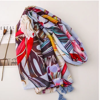 women luxury brand cotton soft fashion scarf female autumn spring Spain style chic bohemian long fruit head scarf wraps muffler
women luxury brand cotton soft fashion scarf female autumn spring Spain style chic bohemian long fruit head scarf wraps muffler