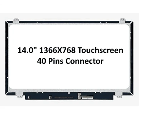 14.0" HD On-Cell Touchscreen 40Pins Laptop LED LCD Touch Screen Replacement Compatible with B140XTK01.0 HW6A
14.0" HD On-Cell Touchscreen 40Pins Laptop LED LCD Touch Screen Replacement Compatible with B140XTK01.0 HW6A