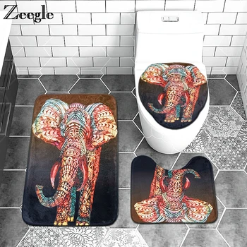 Zeegle 3pcs/set Bathroom Carpet Elephant Toilet Mats Anti Slip Bathroom Mat Set Washable Toilet Cover Bathroom Rugs Shower Mats
Zeegle 3pcs/set Bathroom Carpet Elephant Toilet Mats Anti Slip Bathroom Mat Set Washable Toilet Cover Bathroom Rugs Shower Mats