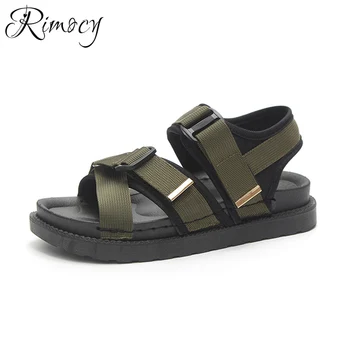Rimocy 2020 Summer Women Casual Flat Sandals Open Toe Ladies Comfort Soft Bottom Beach Shoes Woman Flat Heels Black Sandalias
Rimocy 2020 Summer Women Casual Flat Sandals Open Toe Ladies Comfort Soft Bottom Beach Shoes Woman Flat Heels Black Sandalias