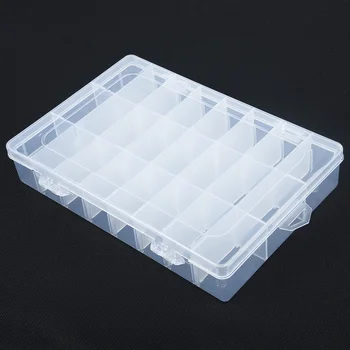 10/15/24/36 Compartment Storage Box Practical Adjustable Plastic Case for Bead Rings Jewelry Display Organizer
10/15/24/36 Compartment Storage Box Practical Adjustable Plastic Case for Bead Rings Jewelry Display Organizer