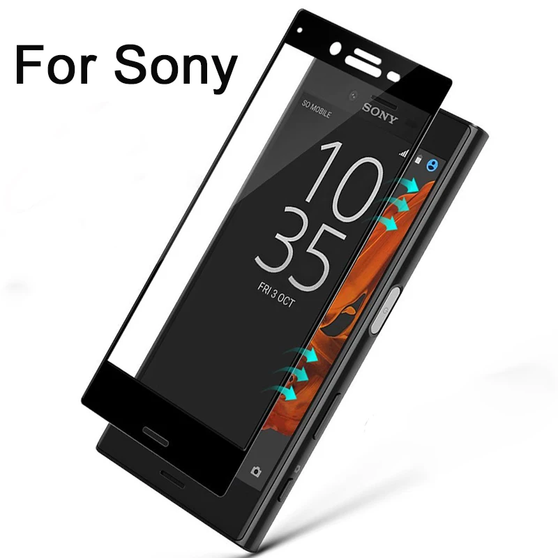 Защитное стекло для Sony Xperia XZ Premium XA 1 Plus XA2 Ultra XZ1 X Compact XZS XP | Мобильные телефоны и