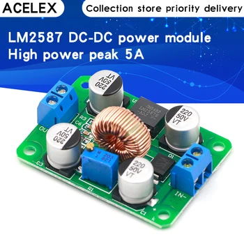 LM2587 DC-DC power modules boost module over lm2577 (Peak 5A) DC Step-Up Converter Module
LM2587 DC-DC power modules boost module over lm2577 (Peak 5A) DC Step-Up Converter Module