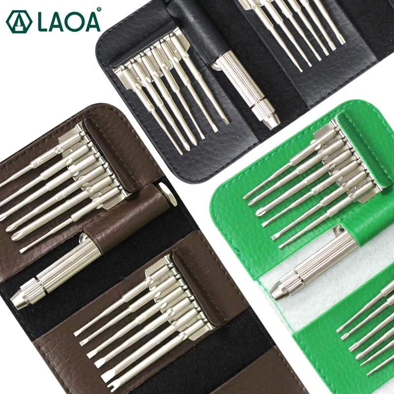LAOA Portable Screwdriver Sets High Quality S2 Bits Electronics Repair Set/Mobilphone Repair Sets/Clock Watch Repair Set 
LAOA Portable Screwdriver Sets High Quality S2 Bits Electronics Repair Set/Mobilphone Repair Sets/Clock Watch Repair Set