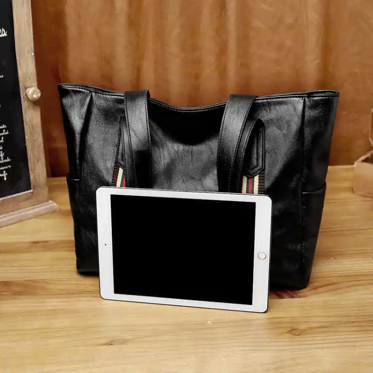 2018 New Style Women's Versatile Handbag Satchel Shoulder Bag Simple Fashion Casual Big Bag Bb27
2018 New Style Women's Versatile Handbag Satchel Shoulder Bag Simple Fashion Casual Big Bag Bb27