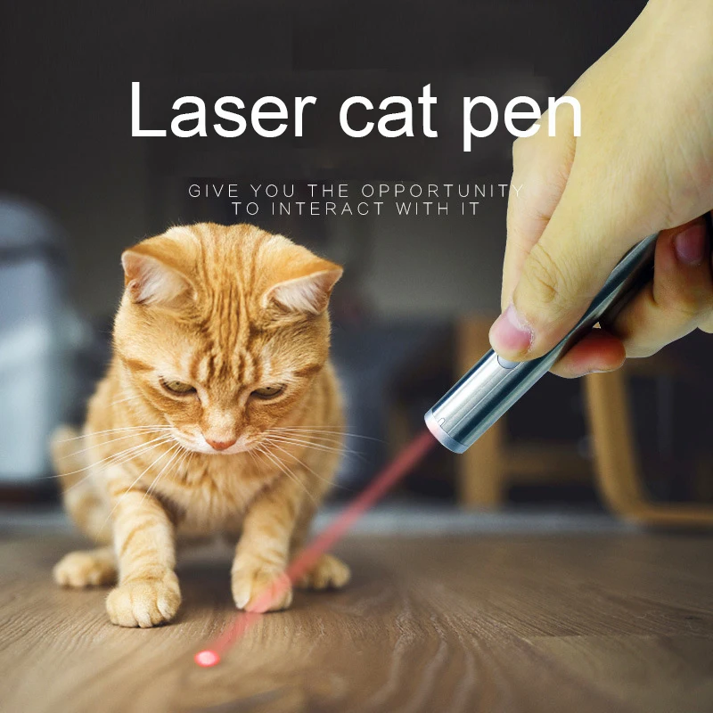 1 PCS Funny Pet LED Laser Pet Cat Toy Red Dot Laser Light Toy Laser Sight Pointer Laser Pen Interactive Toy With Cat Dog Gatos
1 PCS Funny Pet LED Laser Pet Cat Toy Red Dot Laser Light Toy Laser Sight Pointer Laser Pen Interactive Toy With Cat Dog Gatos
