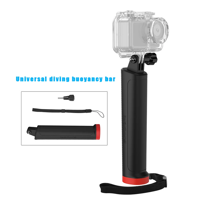 Action Camera Waterproof Floating Handle Water Sport Pole Diving Stick Compatible with GoPro Insta360 VH99
Action Camera Waterproof Floating Handle Water Sport Pole Diving Stick Compatible with GoPro Insta360 VH99