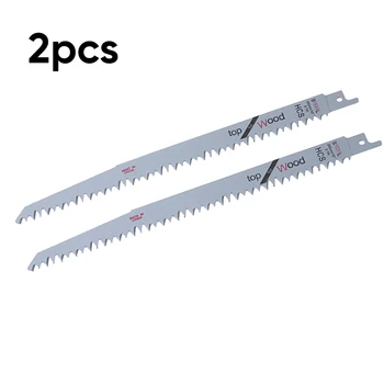 2pcs Carbon Steel Saw Blades Reciprocating Cutting Metals Woodworking Particleboard Surfaces Power Cutter Tools
2pcs Carbon Steel Saw Blades Reciprocating Cutting Metals Woodworking Particleboard Surfaces Power Cutter Tools
