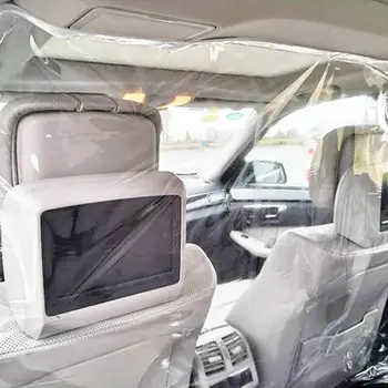 1.4x2m Clear Car Taxi Isolation Partition Curtain Film Cover Separate front and rear rows Isolation Curtain with 2 Magic Tapes
1.4x2m Clear Car Taxi Isolation Partition Curtain Film Cover Separate front and rear rows Isolation Curtain with 2 Magic Tapes