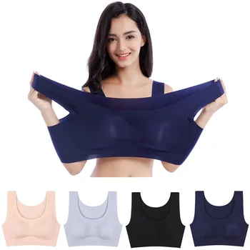 6XL Plus Size Bra Women Seamless Wire Free With Chest Pad Bras Push Up Lingerie Comfortable Underwear
6XL Plus Size Bra Women Seamless Wire Free With Chest Pad Bras Push Up Lingerie Comfortable Underwear