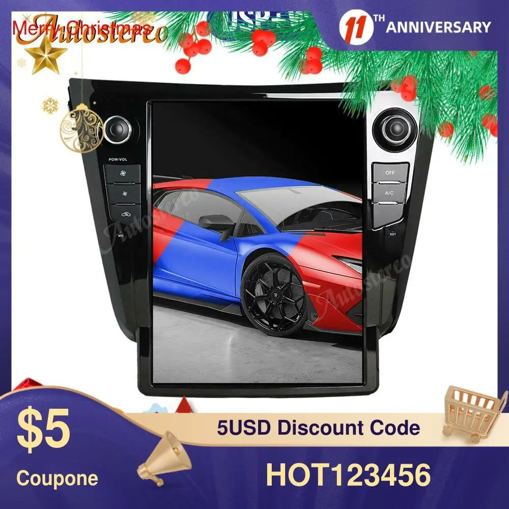 Tesla Style Car GPS Navigation For Nissan X-TRAIL 2014+ Head Unit Android 9 No DVD Multimedia Player Auto Stereo Radio Recorder
Tesla Style Car GPS Navigation For Nissan X-TRAIL 2014+ Head Unit Android 9 No DVD Multimedia Player Auto Stereo Radio Recorder