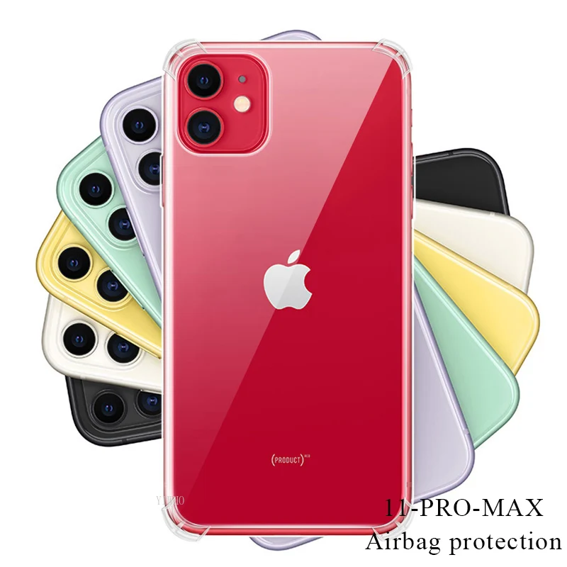 Original Shockproof Case for IPhone 11 Pro Max 11 Pro 11 Soft Silicone Case for IPhone 6S 6 7 8 Plus XR XS Max X Airbag Cover
Original Shockproof Case for IPhone 11 Pro Max 11 Pro 11 Soft Silicone Case for IPhone 6S 6 7 8 Plus XR XS Max X Airbag Cover