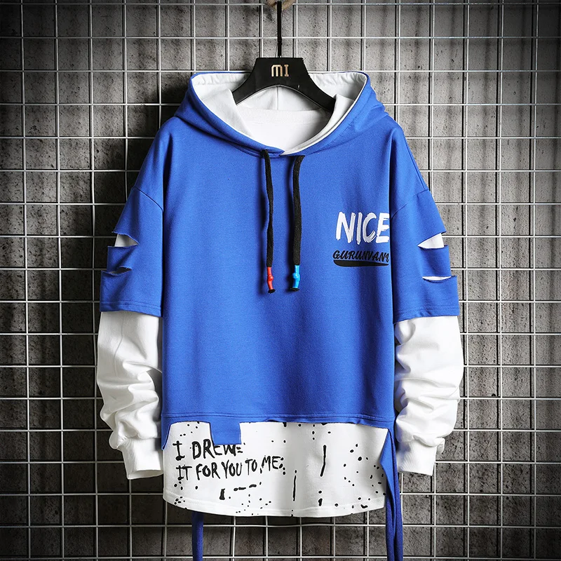 Waliicorners Mens Hoodies White Hoodie Men Sweatshirt hip hop hoodies for men Streetwear Harajuku Hoodie Mens 66 Hf8ba4731b10448e9a3dd92ec94b8082cj
